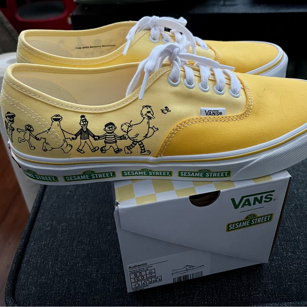 Sesame Street Vans women’s 10
